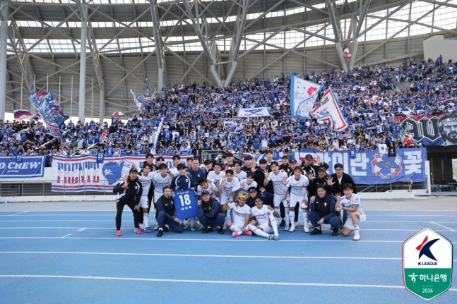 '이정효과' 수원삼성, 개막 전승으로 선두 질주…9년 만에 5연승